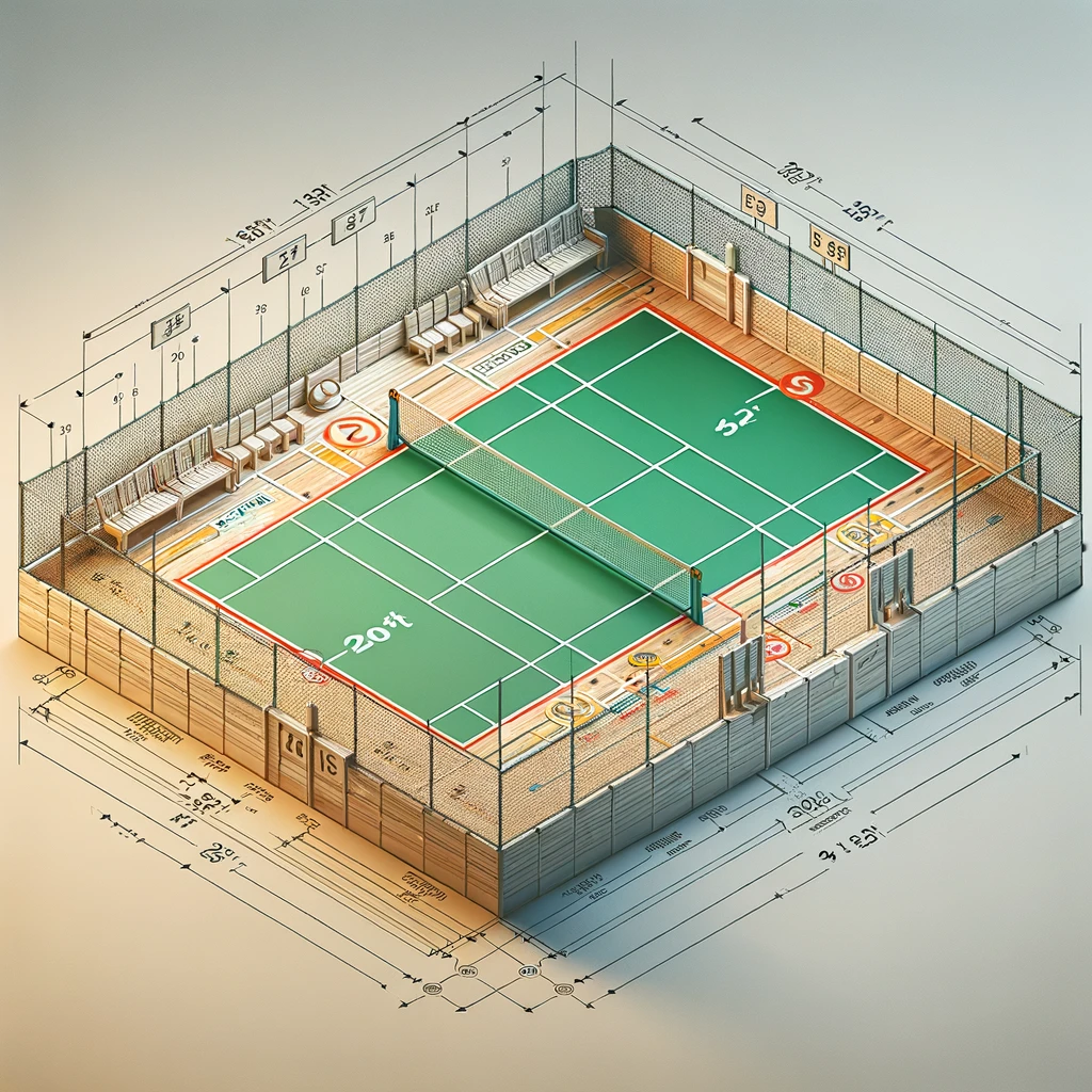 Measuring and Marking the Court Layout